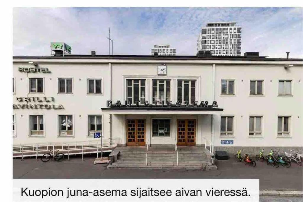 Apartment Near The Train Station, Free Parking &Netflix Kuopio Exterior foto